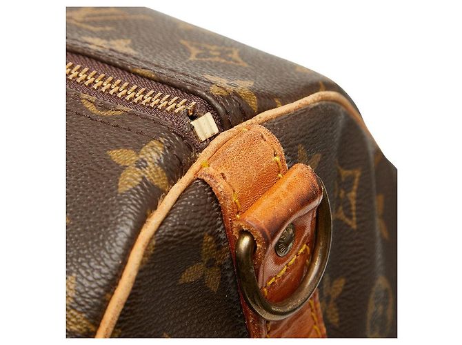 Louis Vuitton Keepall Bandouliere 60 Boston Bag Marrone - vista 9