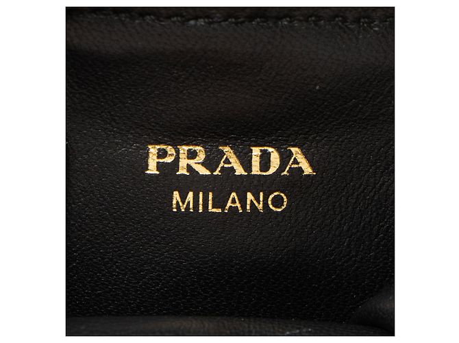 Prada Saffiano Re-Edition 2005 Crossbody Schwarz - Ansicht 9