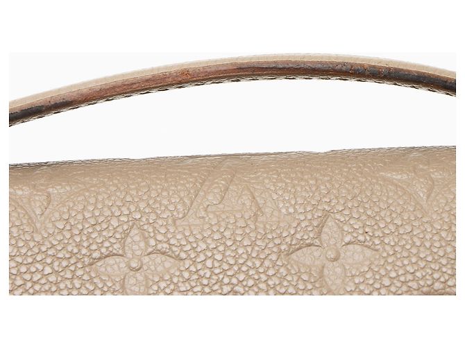 Louis Vuitton Monogram Empreinte Pochette Metis Schultertasche Braun Beige - Ansicht 10