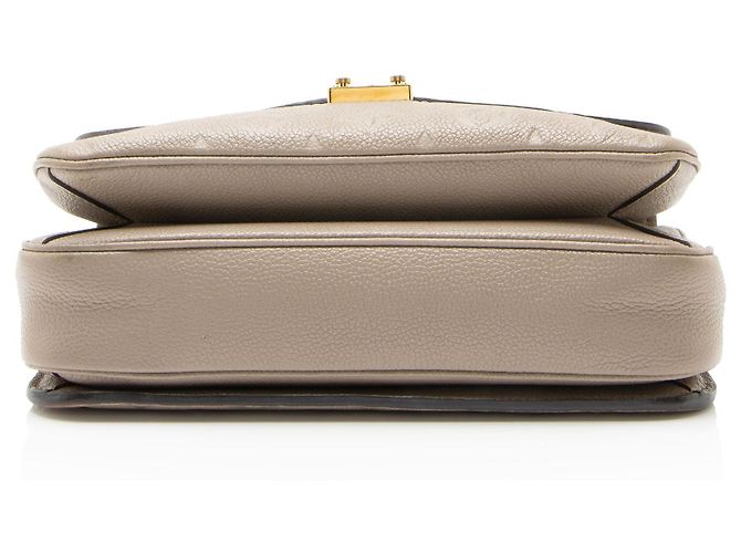 Louis Vuitton Monogram Empreinte Pochette Metis Schultertasche Braun Beige - Ansicht 4