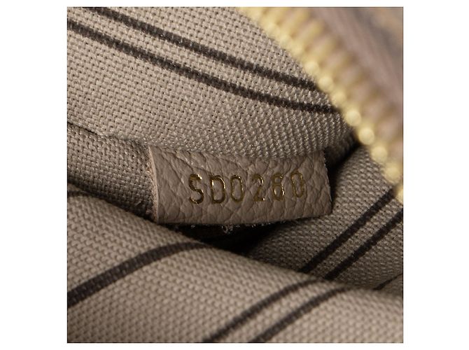 Louis Vuitton Monogram Empreinte Pochette Metis Schultertasche Braun Beige - Ansicht 6