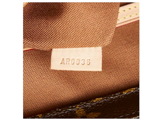 Louis Vuitton Monogram Cabas Mezzo Tote M51151 Castaño - vista 10