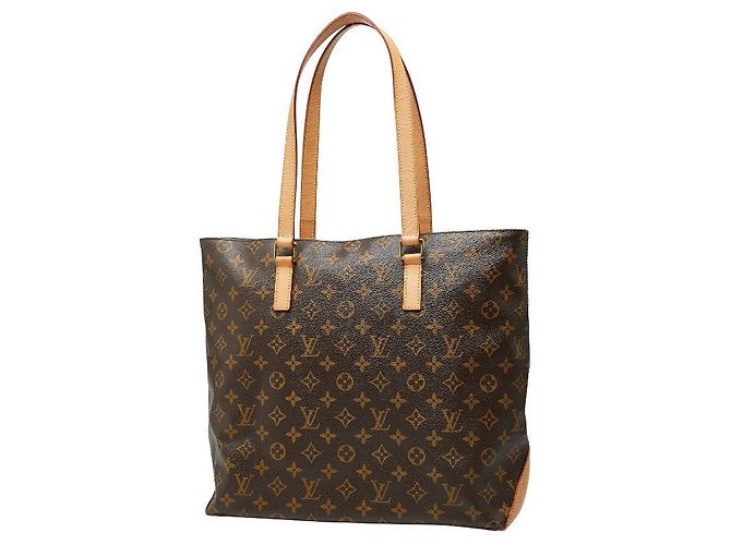 Louis Vuitton Monogram Cabas Mezzo Tote M51151 Castaño - vista 2