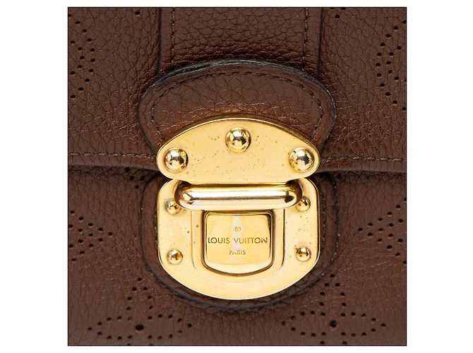 Portafoglio Amelia in pelle Mahina Louis Vuitton Marrone - vista 7