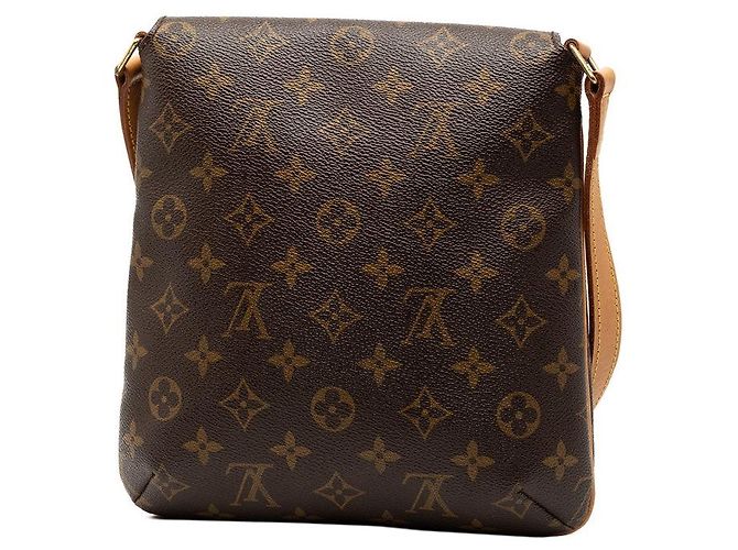 Borsa a tracolla Louis Vuitton Musette Salsa Short Marrone - vista 2