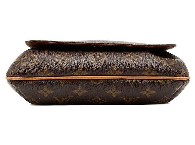 Borsa a tracolla Louis Vuitton Musette Salsa Short Marrone - vista 3