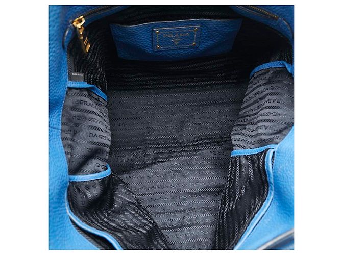 Sac à main 2WAY Prada bleu - vue 10
