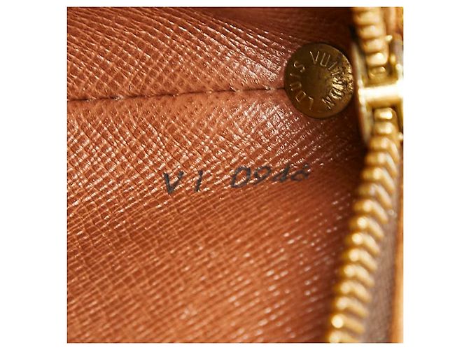 Borsa a tracolla Louis Vuitton Monogram Drouot Marrone - vista 10