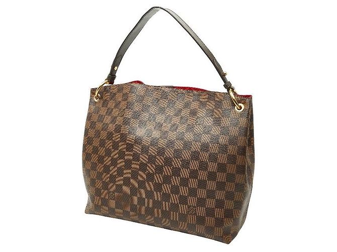 Louis Vuitton Damier Graceful PM Schultertasche Braun - Ansicht 2