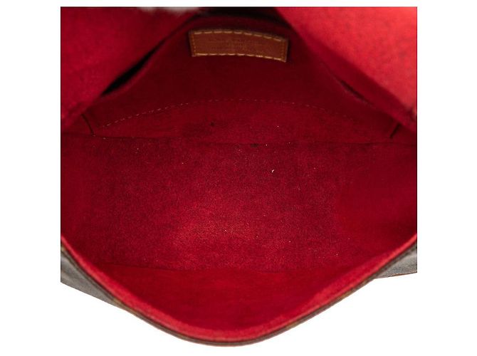 Bolso bandolera Louis Vuitton Monogram M51179 Castaño - vista 4
