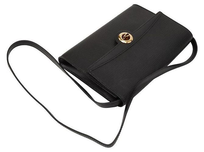Louis Vuitton Pochette Arshu Schultertasche Schwarz - Ansicht 10