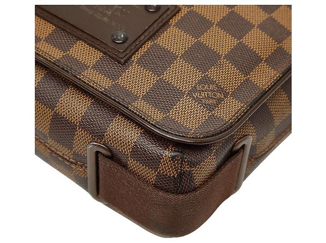 Bolso de hombro Louis Vuitton Brooklyn PM Castaño - vista 5