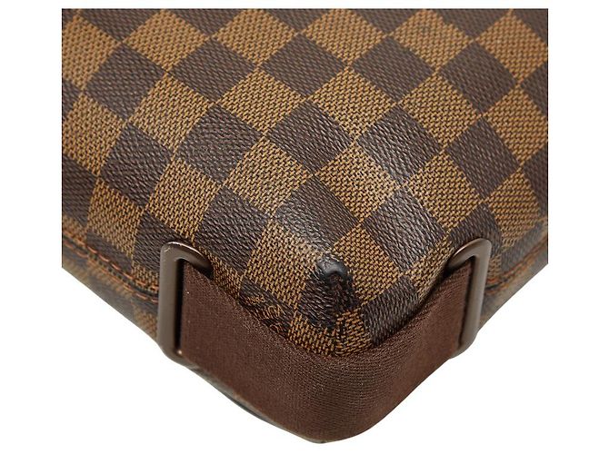 Bolso de hombro Louis Vuitton Brooklyn PM Castaño - vista 7