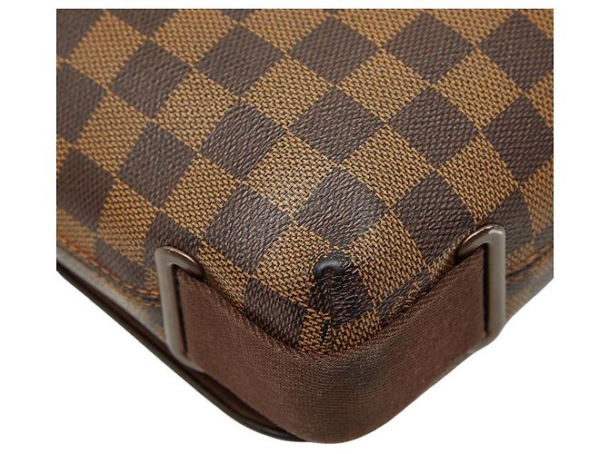 Bolso de hombro Louis Vuitton Brooklyn PM Castaño - vista 8