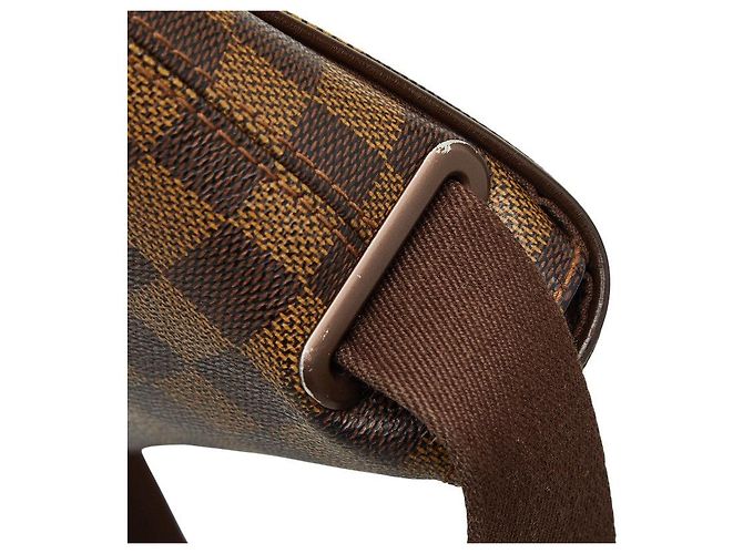Bolso de hombro Louis Vuitton Brooklyn PM Castaño - vista 9
