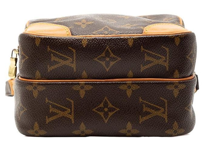 Bolso bandolera Louis Vuitton Monogram Amazon Castaño - vista 3
