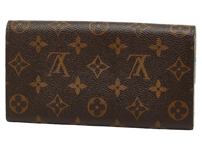Louis Vuitton Portefeuille Sarah Monogram Fleurie Rosa - vista 2