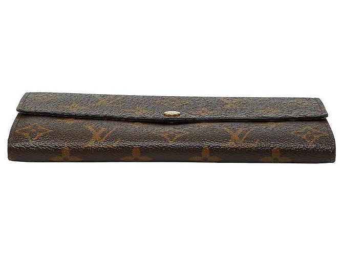 Louis Vuitton Portefeuille Sarah Monogram Fleurie Rosa - vista 3