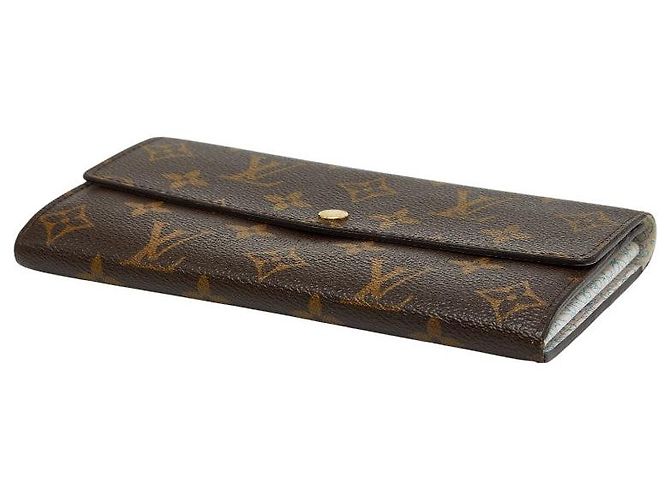 Louis Vuitton Portefeuille Sarah Monogram Fleurie Rosa - vista 4