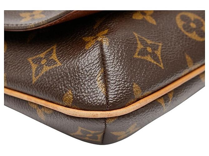 Borsa a tracolla Louis Vuitton Musette Tango M51257 Marrone - vista 6