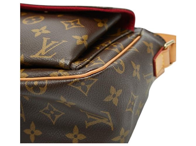 Louis Vuitton Vivacite PM Monogram Crossbody Bag Braun - Ansicht 4