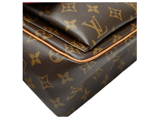 Louis Vuitton Vivacite PM Monogram Crossbody Bag Braun - Ansicht 5