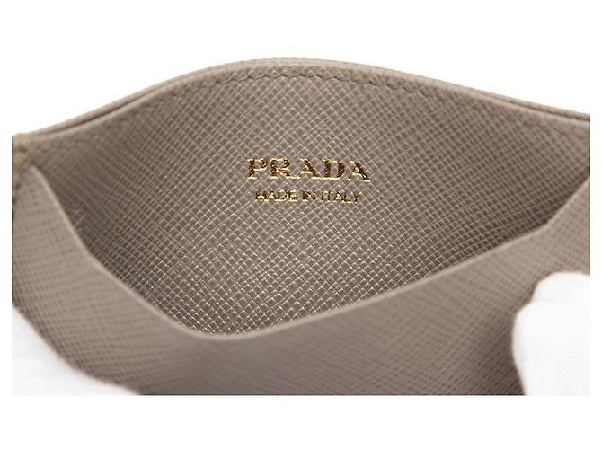 Prada Saffiano Kartenetui 1MC208 Grau - Ansicht 5