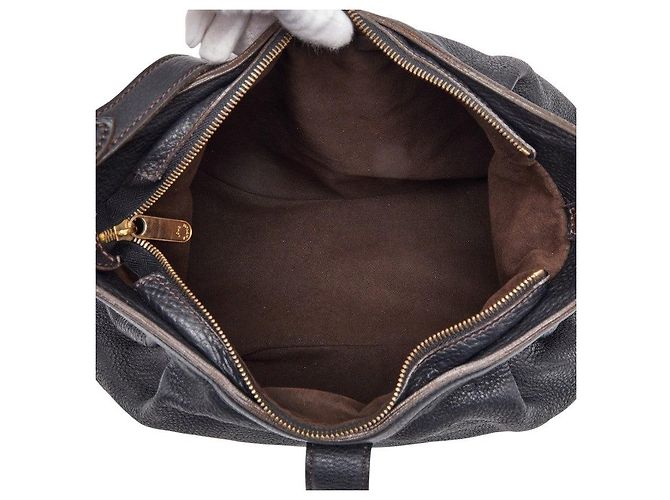 Louis Vuitton Monogram Mahina XS Schultertasche Schwarz - Ansicht 10