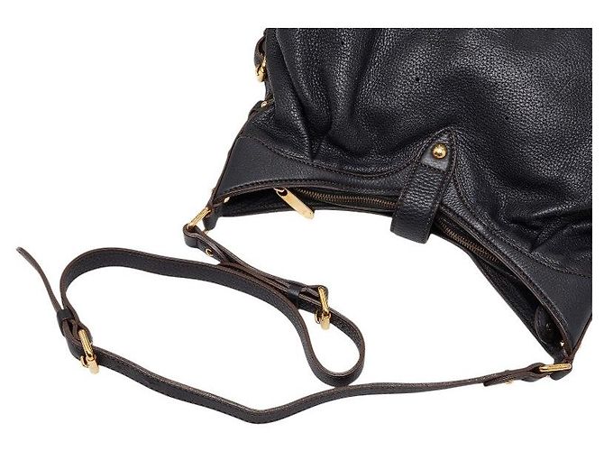 Louis Vuitton Monogram Mahina XS Schultertasche Schwarz - Ansicht 9