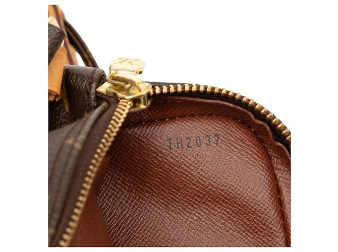 Bolsa de Ombro Louis Vuitton Amazon Marrom - vista 6