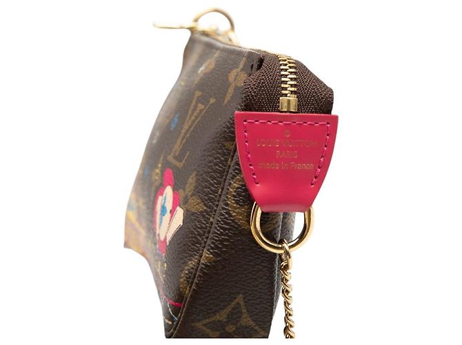 Louis Vuitton Vivienne Mini Pochette M69752 Braun - Ansicht 6