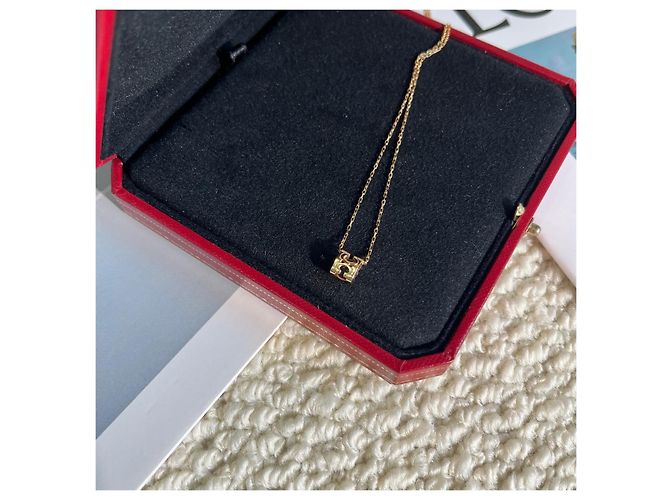 Collana Cartier Oro Rosa 18K con Pietra Preziosa Rossa D'oro - vista 3