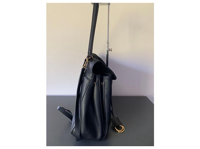 Borsa Balenciaga Rodeo Large in pelle nera Nero - vista 5
