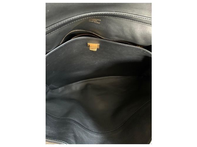 Borsa Balenciaga Rodeo Large in pelle nera Nero - vista 6