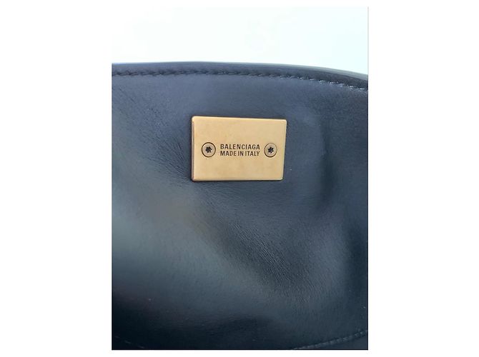 Borsa Balenciaga Rodeo Large in pelle nera Nero - vista 15