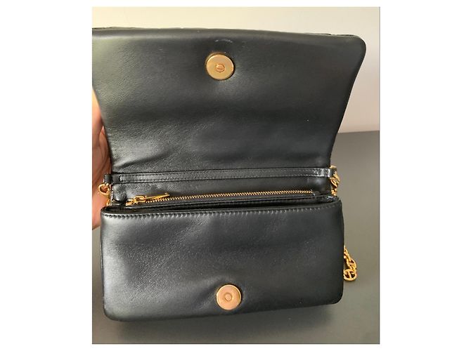 Christian Dior Caro Mini Borsa a tracolla Nero - vista 3