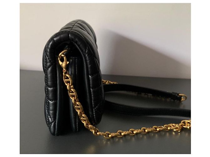 Christian Dior Caro Mini Borsa a tracolla Nero - vista 6