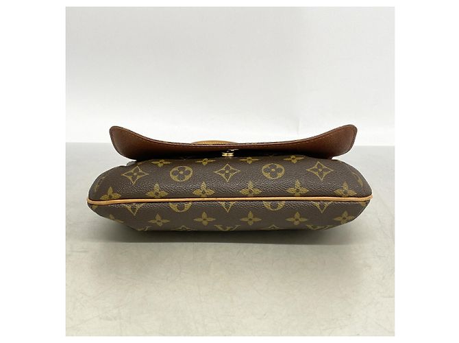 Borsa a tracolla Louis Vuitton Monogram Musette Tango Marrone - vista 3