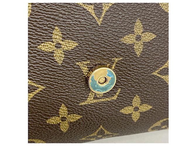 Borsa a tracolla Louis Vuitton Monogram Musette Tango Marrone - vista 9