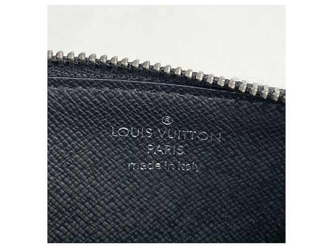 Louis Vuitton Monogram Eclipse Münz-Kartenetui Braun Schwarz - Ansicht 4