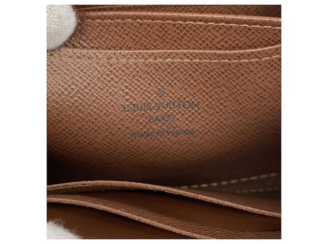 Portamonete Zippy Monogram Louis Vuitton Marrone - vista 4