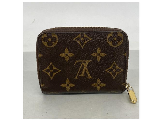 Portamonete Zippy Monogram Louis Vuitton Marrone - vista 8