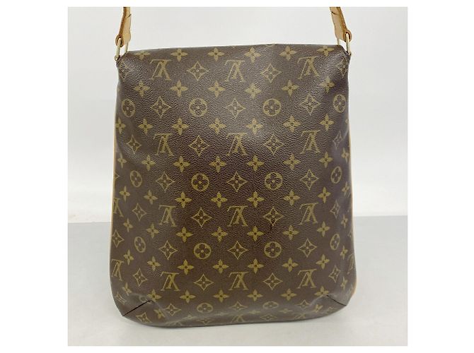 Louis Vuitton Monogram Musette Schultertasche Braun - Ansicht 12