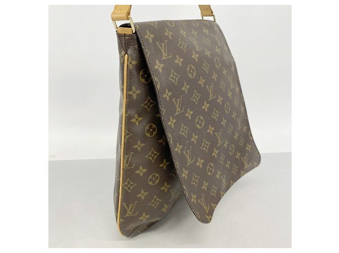 Louis Vuitton Monogram Musette Schultertasche Braun - Ansicht 2