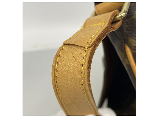 Louis Vuitton Monogram Musette Schultertasche Braun - Ansicht 6