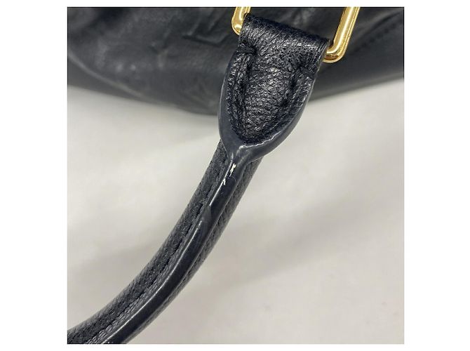 Bolsa Louis Vuitton Monogram Empreinte Neo Alma PM Preto - vista 9