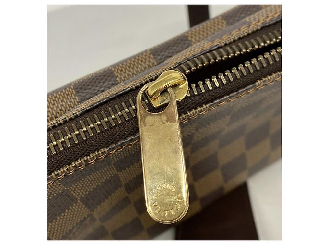 Borsa a tracolla Louis Vuitton Damier Ravello GM Damier ebene - vista 10