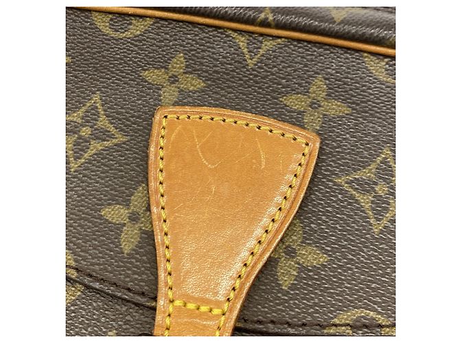 Borsa a tracolla Louis Vuitton Monogram Jeune Fille MM Marrone - vista 10