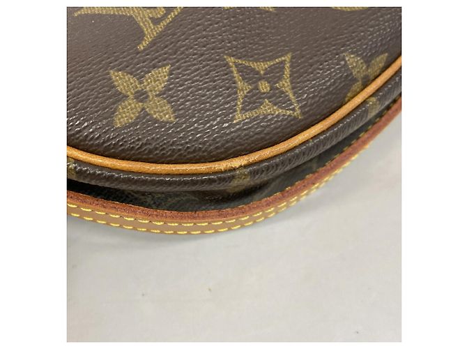 Borsa a tracolla Louis Vuitton Monogram Jeune Fille MM Marrone - vista 6