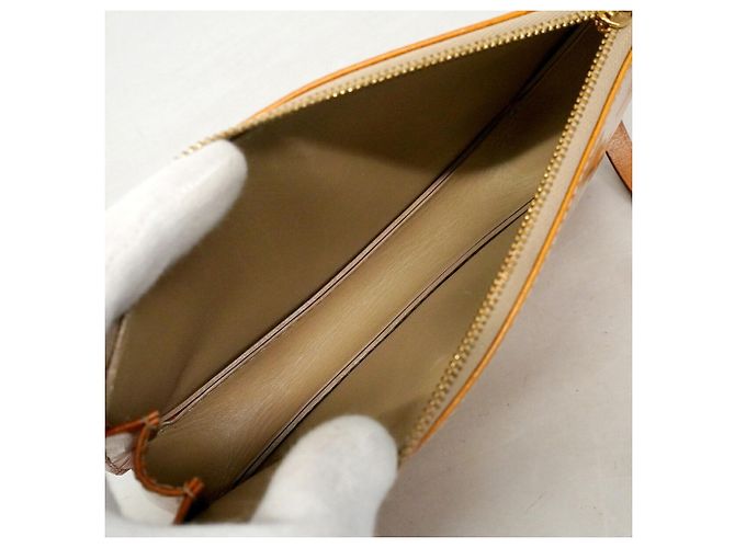 Louis Vuitton Vernis Lexington Pouch Beige - Ansicht 4